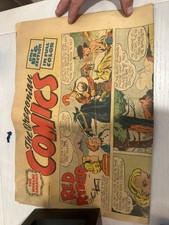 Rare 1942 The Oregonian newspaper comic Red Ryder picture