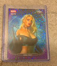 Topps 2026 Topps Chrome Marvel Comics Fanfare FF-14 Emma Frost 32/75 picture