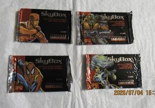 lot of 4 vintage sealed packs 1993 SkyBox Marvel Universe Series IV Trading Card picture