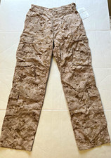 Insect Shield USMC FROG FR Desert MARPAT Digital Camo Combat Trousers picture