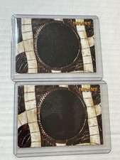 1995 SKYBOX JUMANJI MOVIE  #J4 & J6 DISAPPEARING INK INSERT CARD CHASE NEAR MINT picture