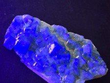 UV-Reactive Green Cubic Fluorite Crystal specimen Collectible Natural Madagascar picture