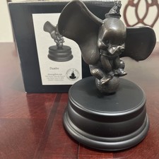 Disney Real Bronze Dumbo & Timothy Mouse Replica Of Statue By Cinderella Castle picture