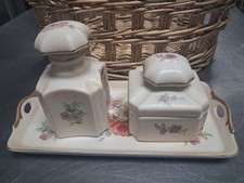 I. W. Rice Vintage 3pc Vanity Set picture