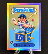 Topps Garbage Pail Kids Chrome GPK-17 Jac in the Box Jac Caglianone RC picture