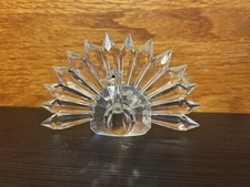 Swarovski Peacock Vintage Figurine 4 1/2 X 3 1/2“ Beautiful  rare Retired picture