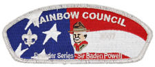 MINT 2007 Baden-Powell SMY SA-22 Rainbow Council CSP Patch BSA Illinois IL picture