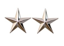 U.S. Army Officer Brigadier General BRITE Rank  1” (sold in pair) picture
