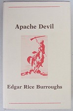 APACHE DEVIL~EDGAR RICE BURROUGHS~GREGG PRESS~1st PRINT~1978~HCDJ~NEW picture