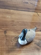 Vintage Enesco Designed Giftware Deco 1980 Wild Duck 3 Inch Collectible Figurine picture