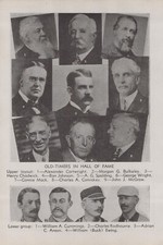 1941 Hall of Fame Coopertsown, Connie Mack, Cap Anson Vintage article Page 1940s picture