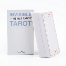 Invisible Tarot Blank Deck – 10.3×6cm (4.1×2.4in) | 78 Custom Cards picture