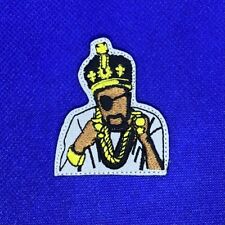 Iron on Patch - Slick Rick Small Embroidered Hip Hop Rap picture