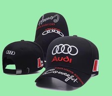 Audi, Baseball Cap, Hat, Sun Protection, F1 Racing Series, Motorsport, Black, Embroidered picture
