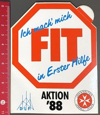 Johanniter accident aid 1988 DLF sticker/decal (16101653) picture