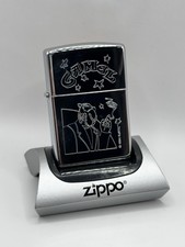 Vintage 1997 Camel Joe Smokin Stars High Polish Chrome Zippo Lighter New picture