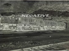 1947 VIRGINIAN RAILWAY LOCOMOTIVE #100 PHOTO NEGATIVE picture