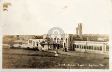 1918 Union Depot Joplin MO Missouri RPPC Photo Postcard COPY picture