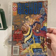 Bishop #1  MARVEL Comics 1994 NEWSSTAND Rare Find Hot Key New Movie Coming So HD picture
