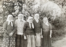 Beautiful girls pretty attractive cute sweet older women Vintage Photo picture