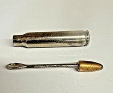 Vintage Trench Art Handmade 1970s  spoon 2 Inch Unused picture