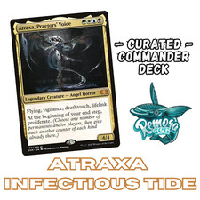 Atraxa, Praetor's Voice | Infect Tribal Custom Commander Deck | EDH Atraxa Deck picture