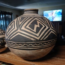 Huge Anasazi Olla By Bill Freeman Colorado Arizona Replica Prehistoric History picture