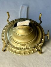 P&A EAGLE Brass Oil Lamp #1 Burner ~7/8” Thread~New 5/8” Wick~NEW Old Stock picture