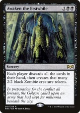Awaken the Erstwhile [Ravnica Allegiance] Magic MTG picture