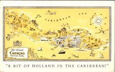 Vintage postcard - Caribbean Islands, Curacao, Netherlands-Antilles, 1958 picture