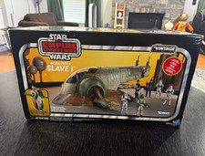 Star Wars TVC Boba Fett’s Slave I E9647 Sealed 2020 Hasbro Kenner Damaged Box picture