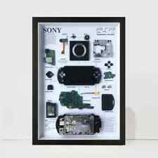 A3 Framed PSP1000 Disassembled Playstation Wall Art Unique Gift for Game Lovers picture