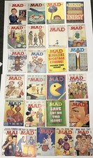 Vintage Mad Magazine Lot 1973 -1988  Mix Lot Alfred E. Newman Humor Comics picture