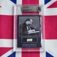 Charles Dickens Handwritten Word Cut From An Autograph Letter Signed BECKETT BAS picture