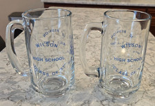 Vintage Wilson High School Cedar Rapids Iowa Beer Mug 1987 30th Reunion RARE picture