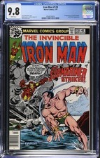 CGC 9.8 IRON MAN #120 .. SUB-MARINER .. BOB LAYTON COVER .. 1979 .. picture