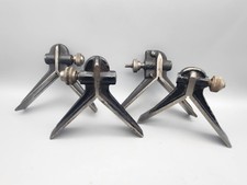 4 Vintage Combination Square Center Head  Machinist Tool ~Mixed Sizes  picture