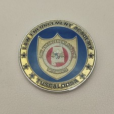 Tuscaloosa Law Enforcement Academy Challenge Coin picture