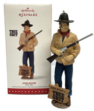 2015 Hallmark Keepsake John Wayne Rooster True Grit Movie Figure Ornament picture