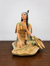 Cybis porcelain figurines Minnehaha 