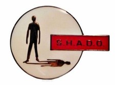 UFO S.H.A.D.O. (British TV Series) Enamel Pin - Gerry Anderson -new picture