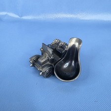 Vintage Metal Renault 1911 Pipe Rest Holder Tobacco MCM Collectible Man Cave picture