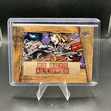 2016 Upper Deck Marvel Gems No Boys Allowed Lady Deathstrike vs Wolverine 1j8 picture