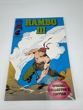 RAMBO III #1 Blackthorne 1988 Movie Adaptation 1st Print. Fast Shipping picture