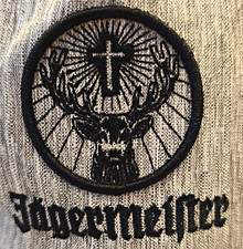 Jagermeister Gray Adjustable Snapback Baseball Cap Hat Embroidered Logo picture
