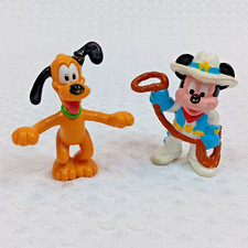 Vintage Disney Applause Figures Cowboy Mickey and Pluto 2