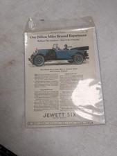 Vintage Jewett Six Print Ad One Billion Miles Beyond Experiment Multi Color picture