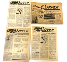 VTG. 1940'S/50'S CLIPPER PUBLICATIONS PAN AM WORLD AIRWAYS ATLANTIC DIVISION picture
