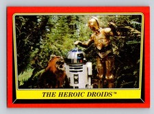 1983 Topps Star Wars: Return of the Jedi #129 The Heroic Droids picture