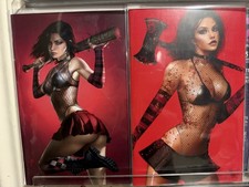 Lot 2x Cassie Hack - Hack / Slash: Back To School & Hot Shorts Szerdy Josh Burns picture